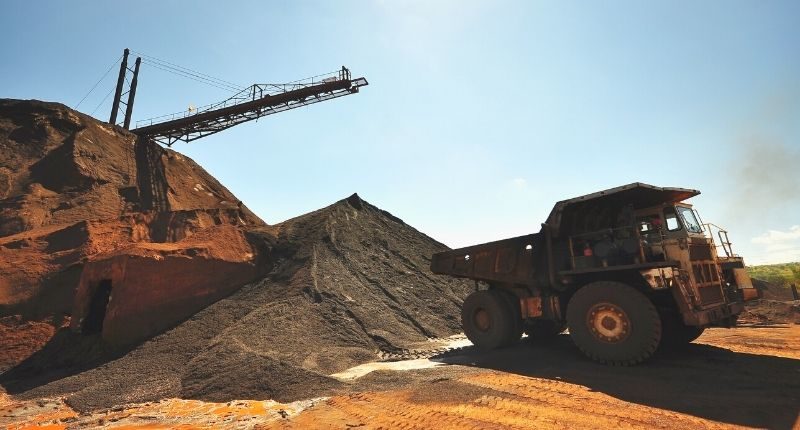Iron ore mining regional property