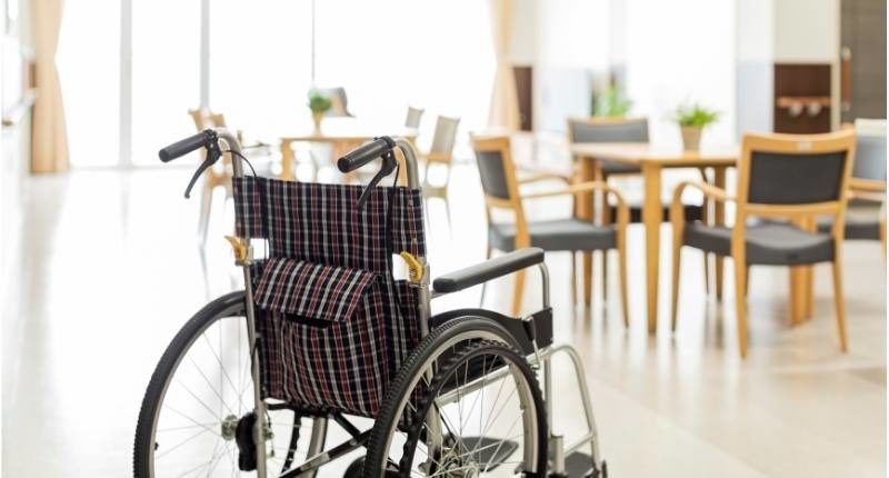 wheelchair aged care