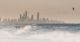 Gold Coast beach city skyline