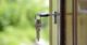 house key in door lock