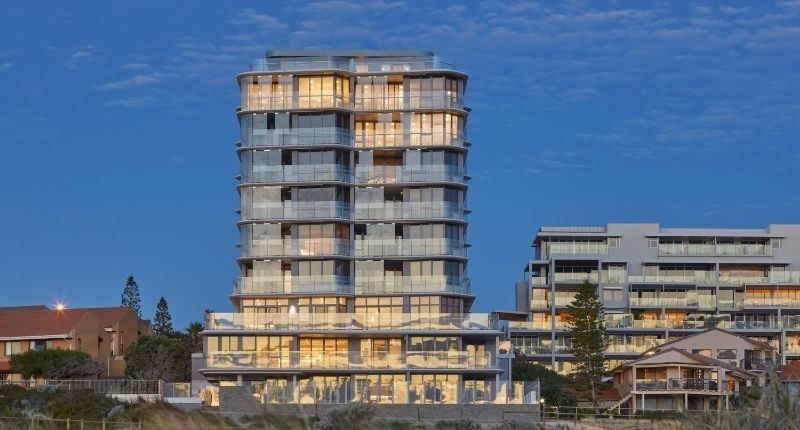 the beach shack apartments development at scarborough beach perth westernaustralia