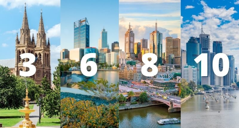 Top 10 Liveable Cities