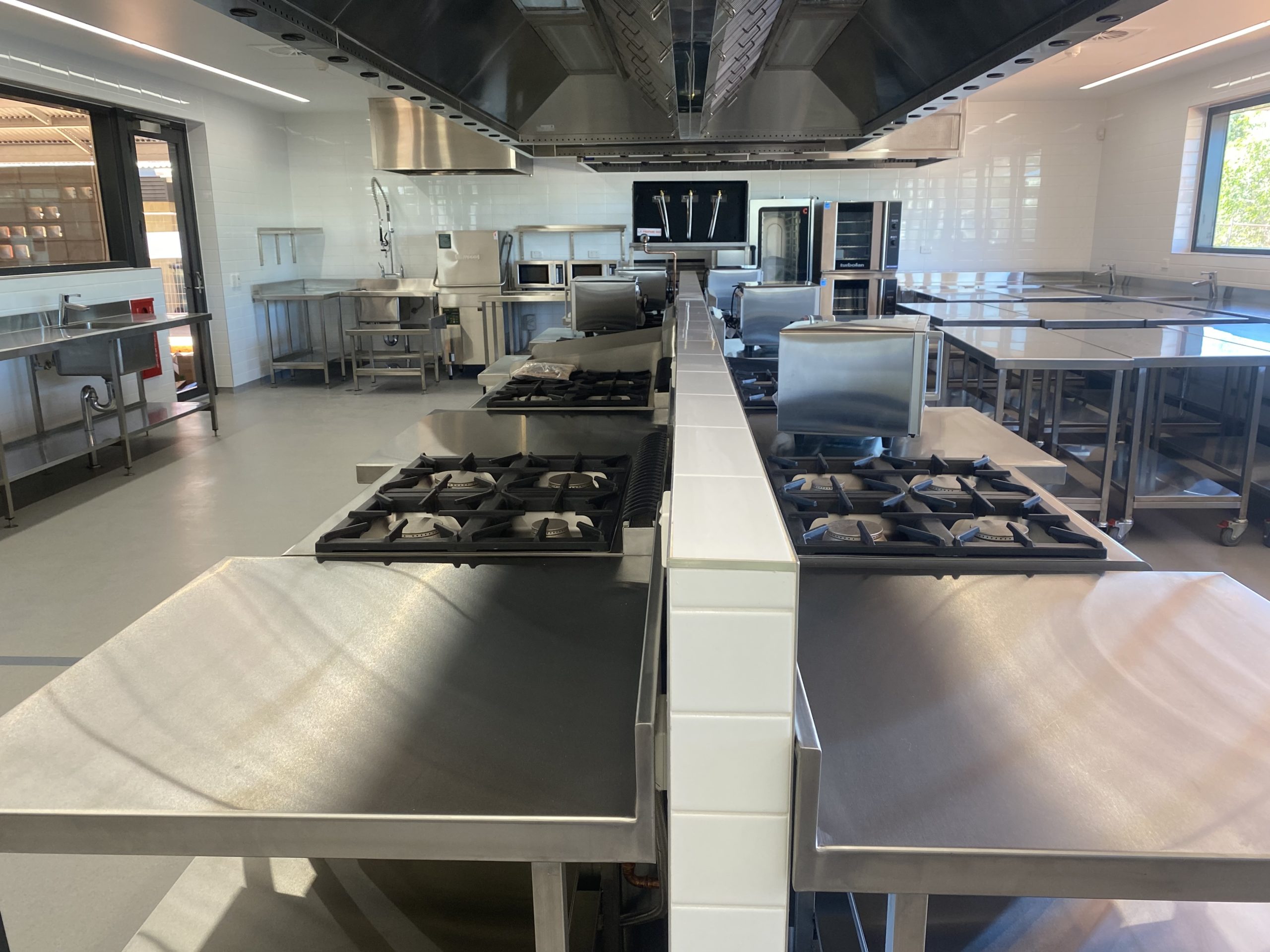 crothers construction upgrade to broome senior high school kitchen home economics