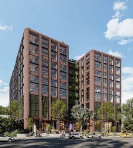 LinkCity hybrid tower