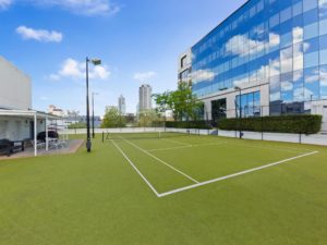 1100 Hay Street tennis court