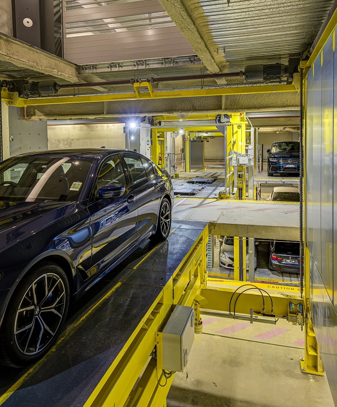 Australia’s largest automated car parking system arrives in Sydney