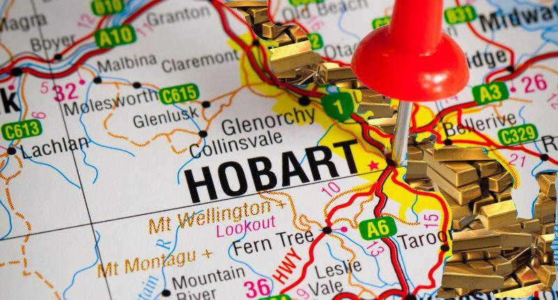 hobarts most expensive streets