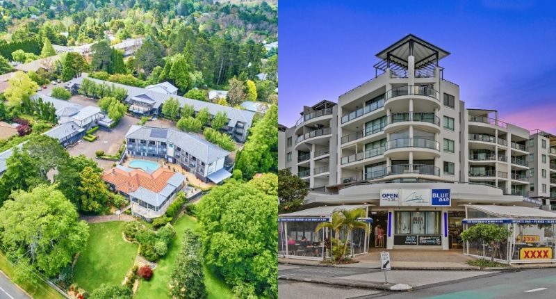 hotels for sale in the blue mountains and sunshine coast