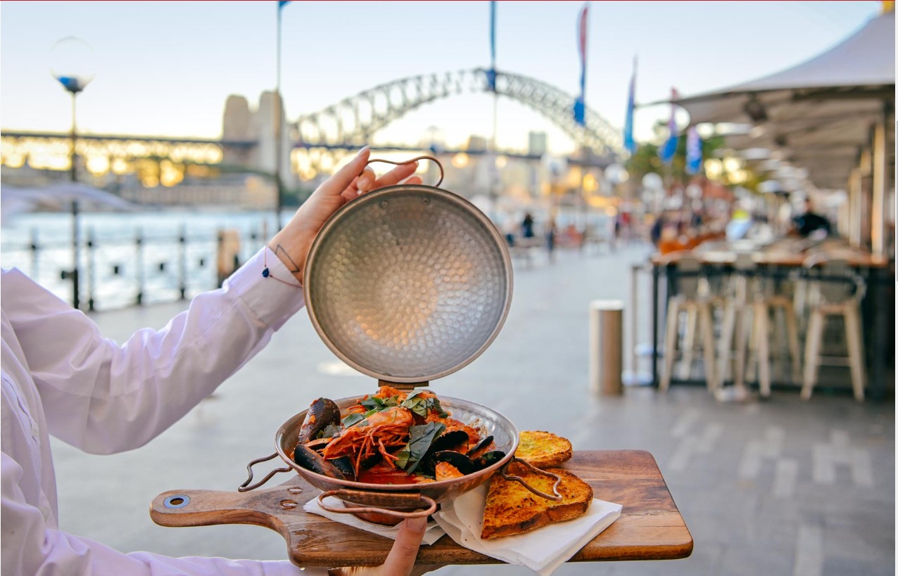 Location, location, location blue chip Circular Quay restaurant