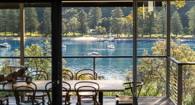 Views from the luxury 'Coasters Retreat' holiday home available for co-ownership IMAGE Ko