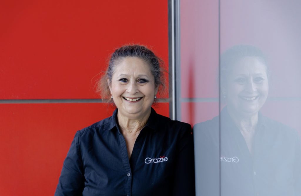 Vera Ensor, CEO of Grazie. IMAGE Grazie Gifts.