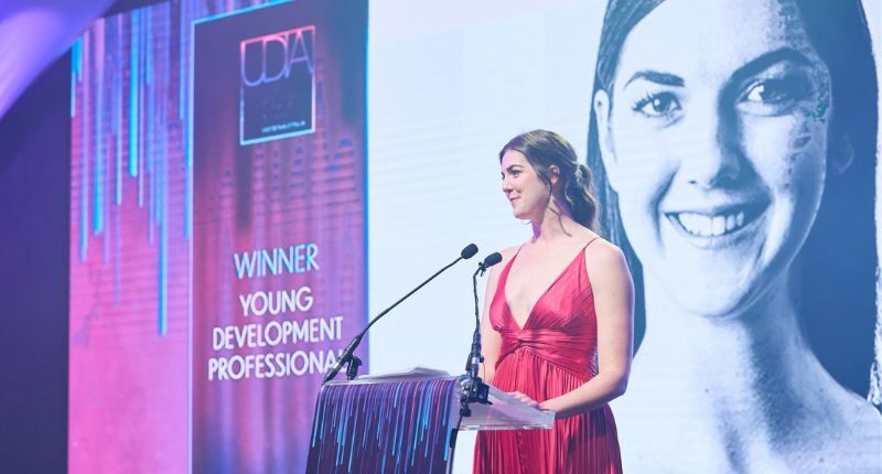rachel ezzard wins 2022 UDIA Stockland Young Development Professional Award