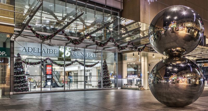 adelaide rundle mall balls