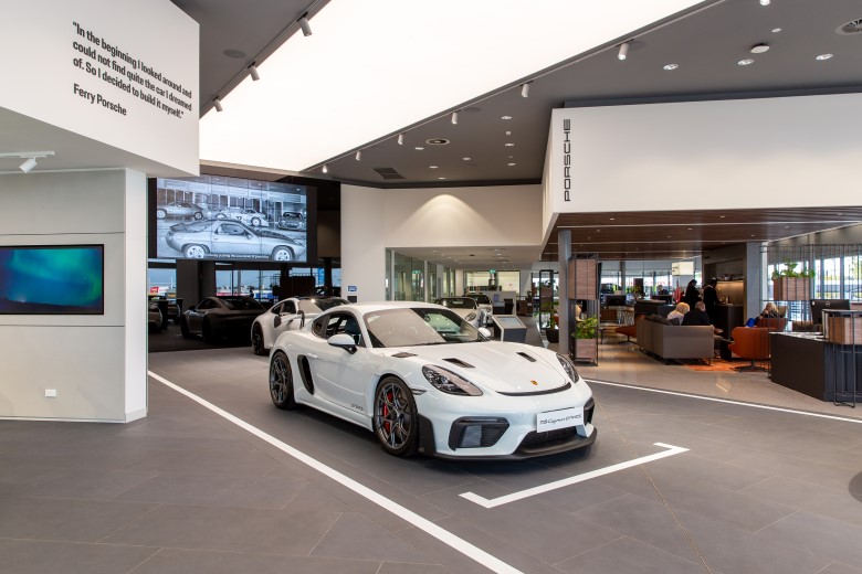 Something for the weekend new Porsche showroom in Osborne Park The Property Tribune