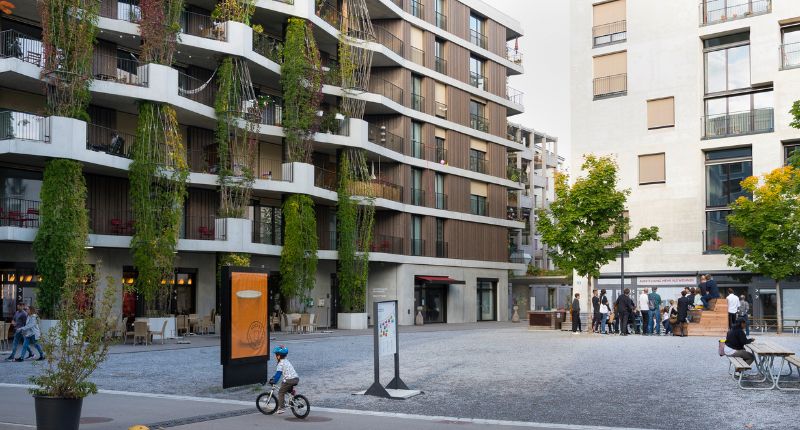 Mehr Als Wohnen (More Than Living), Switzerland, is regarded as one of the most ambitious and innovative co-operative housing projects in the world. Credit Ursula Meisser