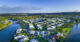 Houses at Gold Coast, Queensland.