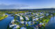 Houses at Gold Coast, Queensland.